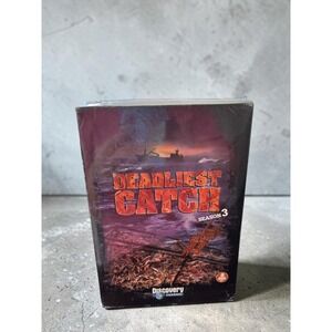 Deadliest Catch: Season 3 (DVD 2007, 5-Disc Set) Discovery Channel Eps 1-12+ NEW